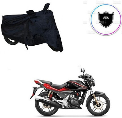 Feel heaven Two Wheeler Cover for Honda(CBZ Extreme, Black)
