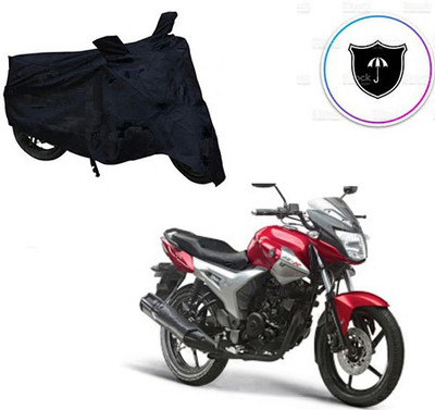 Feel heaven Two Wheeler Cover for Yamaha(SZ X, Black)
