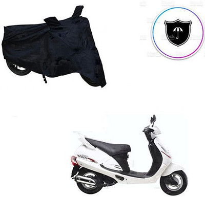Feel heaven Two Wheeler Cover for Mahindra(Rodeo, Black)