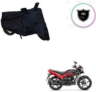 Feel heaven Two Wheeler Cover for Honda(Passion Xpro, Black)