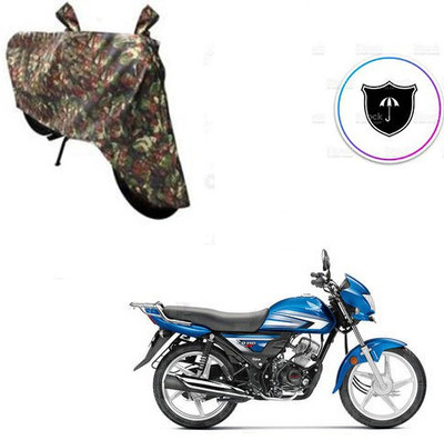 Feel heaven Two Wheeler Cover for Hero(CD 110 Dream, Multicolor)
