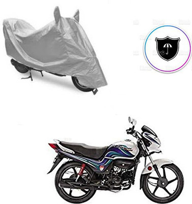 Atulit enterprises Two Wheeler Cover for Hero(Passion Pro TR, Silver)