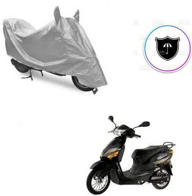 Atulit enterprises Two Wheeler Cover for Hero(Electric Zippy, Silver)