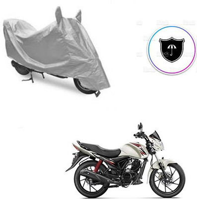 Atulit enterprises Two Wheeler Cover for Suzuki(Sling Shot, Silver)