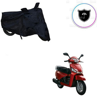 Feel heaven Two Wheeler Cover for Mahindra(Gusto, Black)