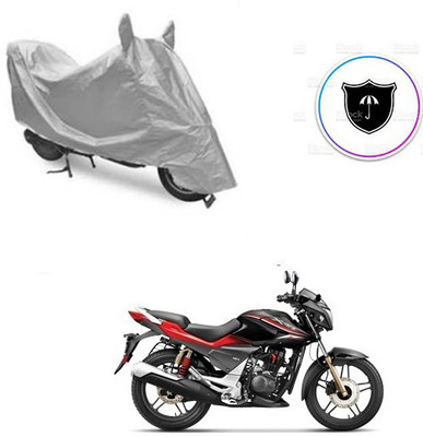 Atulit enterprises Two Wheeler Cover for Honda(CBZ Extreme, Silver)