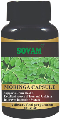 sovam Natural Moringa Extract capsules(60 No)