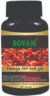 SOVAM Natural OMEGA 369 SOFT GEL(60 No)