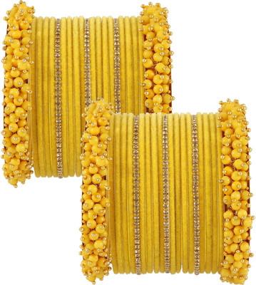 NMII Metal Zircon Bangle Set(Pack of 42)