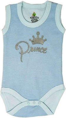 KABOOS Baby Boys Blue Bodysuit