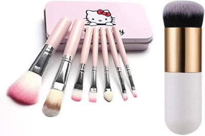 JOTKAPARKASH Makeup Brush Set of 8 with Foundation Brush(Pack of 8)