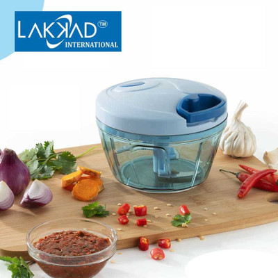 LAKKAD INTERNATIONAL by LAKKAD INTERNATIONAL LAKKAD INTERNATIONAL 450 ML Quick DORI Chopper for EFFORTLESSLY Chopping Vegetables Vegetable Chopper(1)