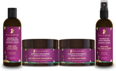 Pilgrim Set | Cleanser, Moisturization,(4 Items in the set)