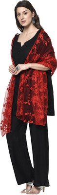 klal and sons Net Embroidered Women Dupatta