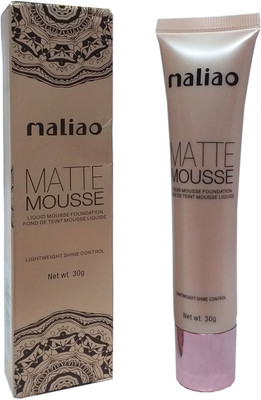 maliao Matte Mousse Foundation Soft Ivory Foundation(Soft Ivory, 40 ml)