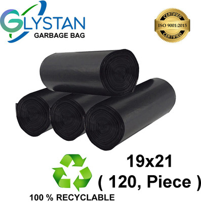 SAISWAR GARBAGE BAG Medium 15 L Garbage Bag  Pack Of 120(120Bag )