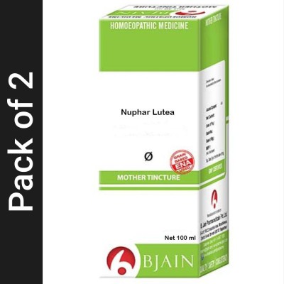 Bjain Nuphar Lutea Q Mother Tincture(2 x 100 ml)