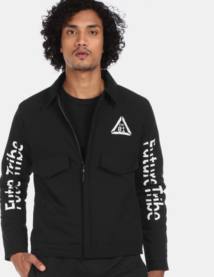 FLYING MACHINE Full Sleeve Printed Men Jacket
