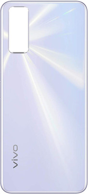 krazeever Vivo Y20 White Back Panel(White)