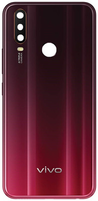 Sandreezz Vivo Y12 (with Proper Logo) Back Panel(Burgundy Red)