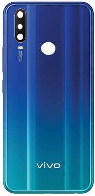 Sandreezz Vivo Y12 (with Proper Logo) Back Panel(Blue)