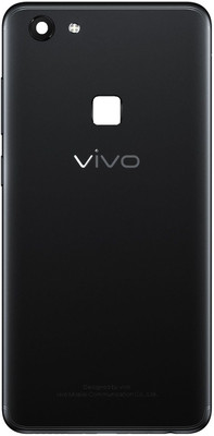 krazeever Vivo V7 Black Back Panel(Black)