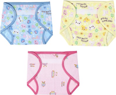 PEUBUD Waterproof U Nappy/Diaper/Langot 3-6 month Pack of 4.