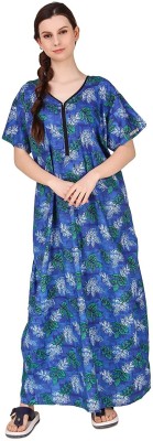 CIERGE Women Nighty(Blue)