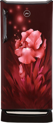 Godrej 215 L Direct Cool Single Door 4 Star Refrigerator with Base Drawer(Aqua Wine, RD UNO 2154 PTDI AQ WN)