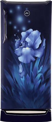 Godrej 215 L Direct Cool Single Door 4 Star Refrigerator with Base Drawer (Aqua Blue, RD UNO 2154 PTDI AQ BL)