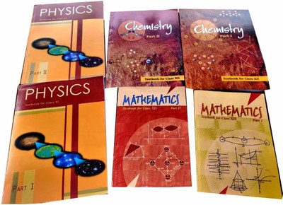 NCERT Textbooks Class 12th Physics Part 1&2 Chemistry Part 1&2 And Mathematics Part 1&2(Paperback, RAJESH KUMAR)