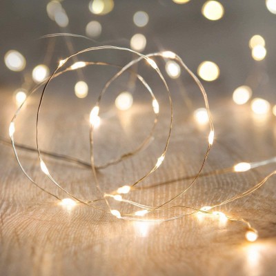 GLOWTRONIX 30 LEDs 3 m Yellow Steady String Rice Lights(Pack of 1)