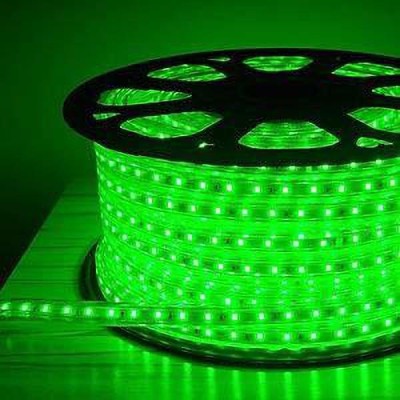 JS ULTRA 600 LEDs 5 m Green Steady Strip Rice Lights(Pack of 1)