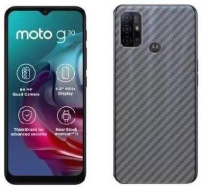 VDAT Back Screen Guard for Motorola Moto G10 Power, Motorola Moto G30(Pack of 1)