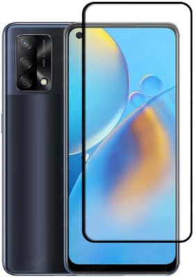 GDBUY Edge To Edge Tempered Glass for Oppo A74 5G, Oppo A74(Pack of 1)
