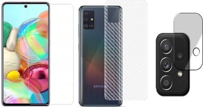 COVER CAPITAL Front and Back Screen Guard for Samsung Galaxy A72(Pack of 1)