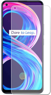 ISHANGEL Impossible Screen Guard for oppo realme 8 Gorilla Hammer Proof, flexible fiber unbreakable Screen Protector, [Not a Tempered Glass](Pack of 1)