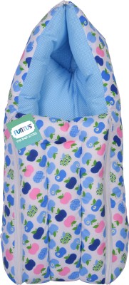 Funtus New Born Baby Sleeping Bag Standard Crib(Fabric, Blue)