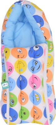 Funtus New Born Baby Sleeping Bag Standard Crib(Fabric, Blue)