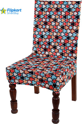 Flipkart SmartBuy Polyester Geometric 1 Seater Chair Cover(Multicolor Pack of 1)