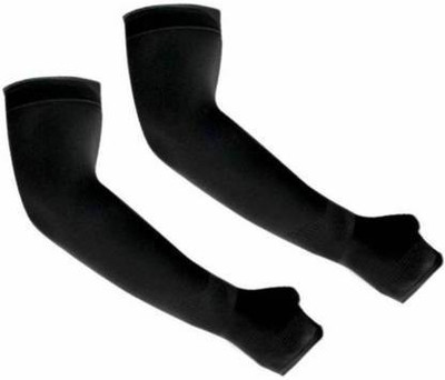 uRock Cotton, Nylon Arm Sleeve For Men(Free, Black)