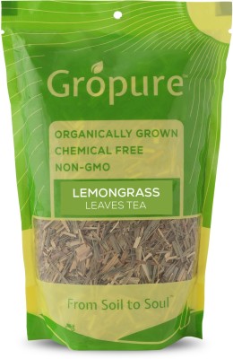 Gropure Organic Lemongrass Leaves Tea Lemon Grass Green Tea Pouch(100 g)