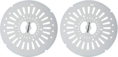 LSRP's Universal Fit Spin Cap Suitable With LG 6KG To 7KG Washing Machine - Spin Cover - Spinner Safety Cover - Dryer Safety Lid (24.5CM/9.6IN Diameter) - Grey - Pack Of 2 Caps Washing Machine Net(Pack of 1)