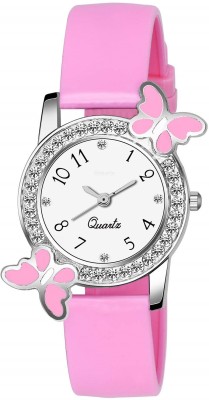 GISTARIX pink titly Stylish Butterfly Low Price Exclusive New Best Designer Watch For Girls & Women Analog Watch  - For Girls