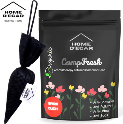 Home Decor Camp-Fresh Aromatherapy Infused Cone Warm Oudh Diffuser Set Camp-Fresh Cone Warm Oudh(60 g)