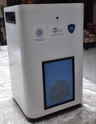 CYNOSURE INDUSTRIES CYNOSURE AIR IONIZATION AND SANITIZATION SYSTEM Portable Room Air Purifier(WHITE)