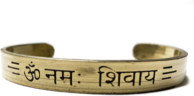 Mahant Ji Brass Gold-plated Kada