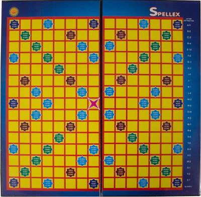 Kiddie Castle Spellex | Brainteaser/English Crossword Puzzle Game of Searching Words Educational Board Games