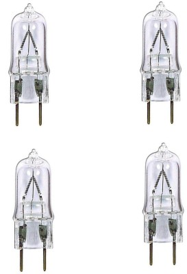 Improvhome 50 W Standard G08 Halogen Bulb(White, Pack of 4)