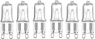 Improvhome 40 W Standard G08 Halogen Bulb(White, Pack of 6)